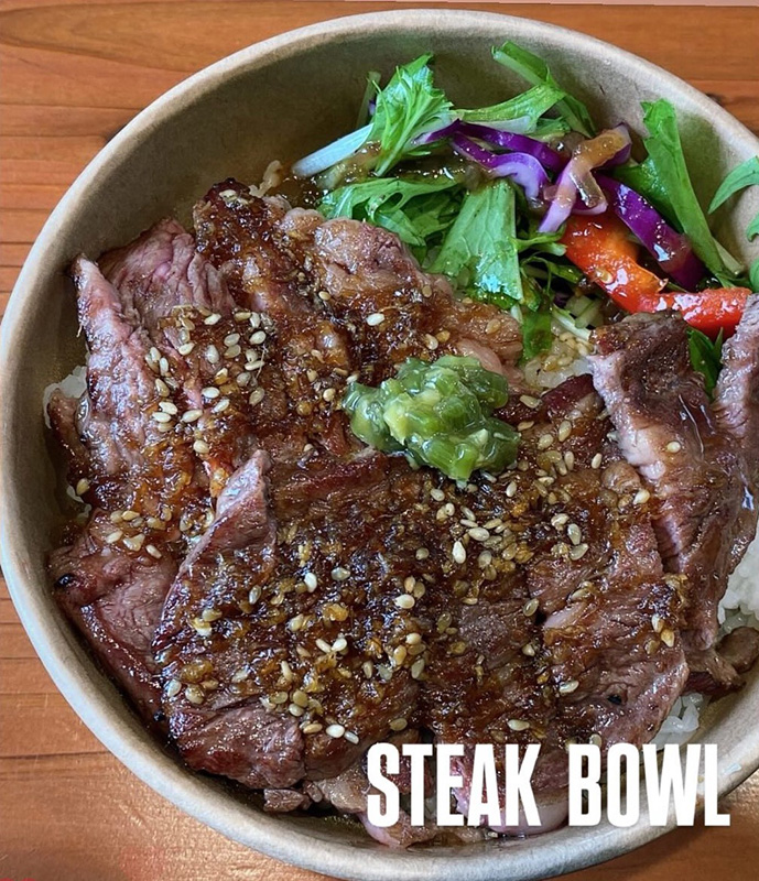 ロースステーキ丼 - FOOD TRUCK GOONIES