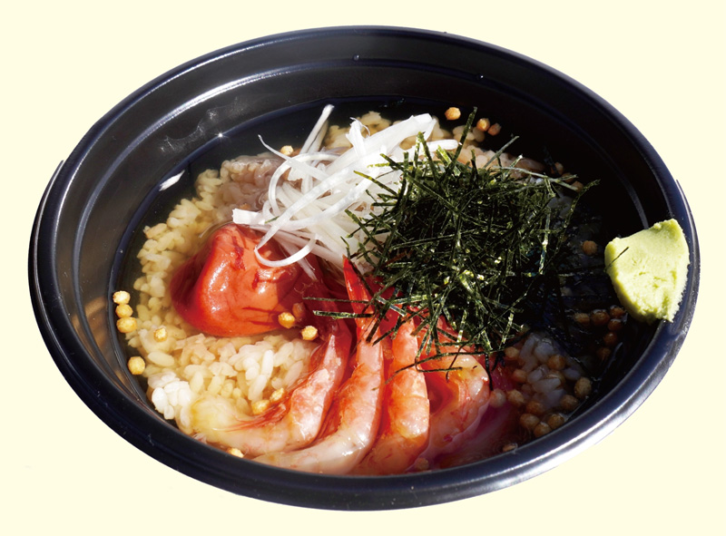 北陸茶漬け 福井甘えび - TRAILER BAR HAKU 