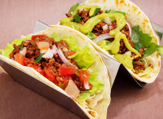 鹿肉タコス/花らっきょのサルサ - フードトラック祠